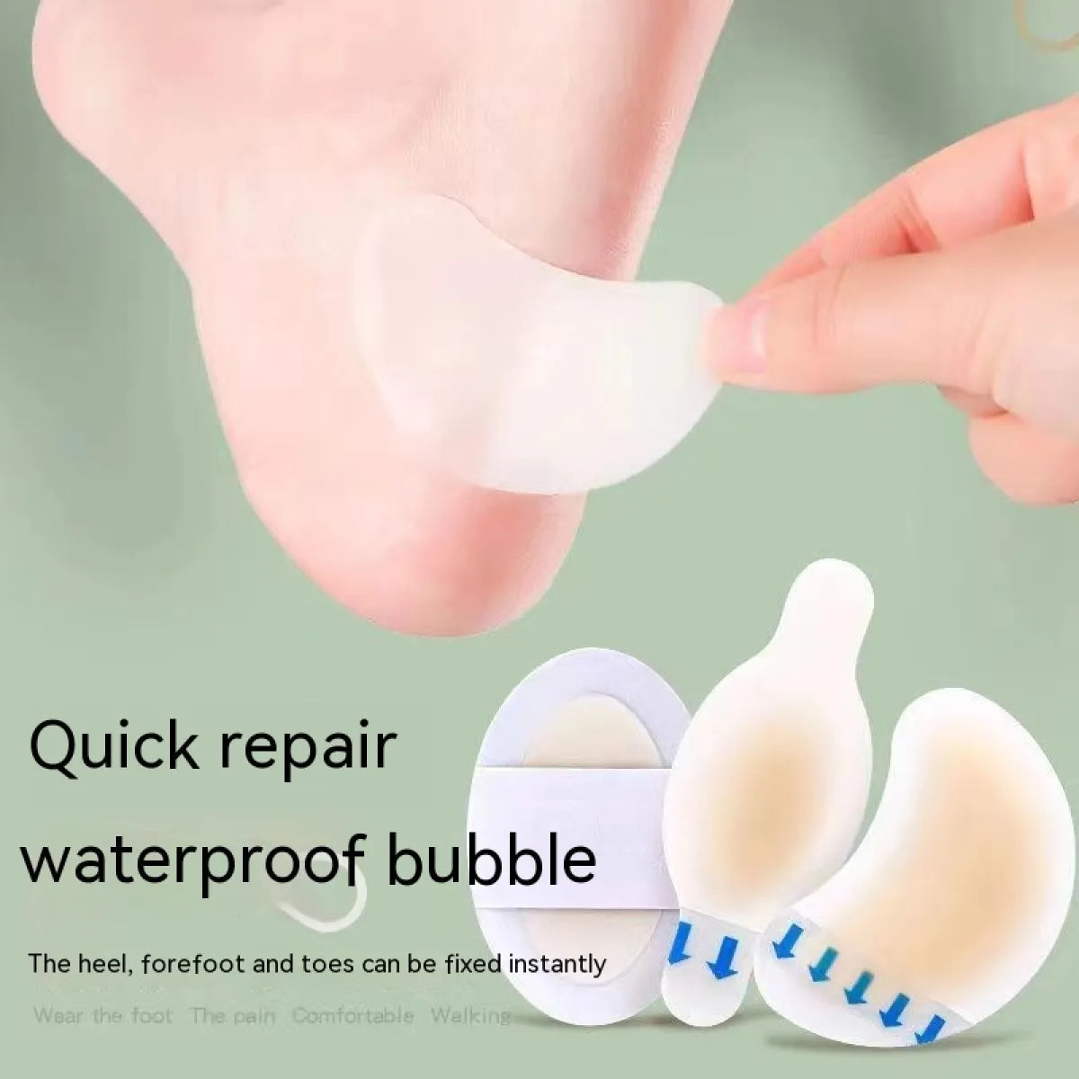 BowLift | SootheStep – Transparent Gel Pads that instantly prevent blisters