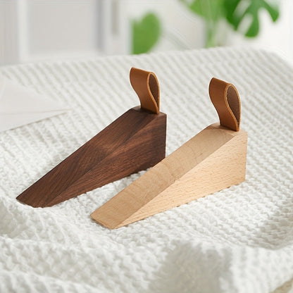 BowLift | NordGrip Wooden Doorstop – Scandinavian Design with Non-Slip Base