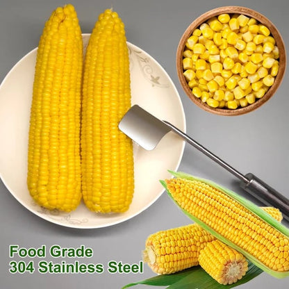 BowLift | Eptchn Long Handle Stainless Steel Corn Stripping Tool