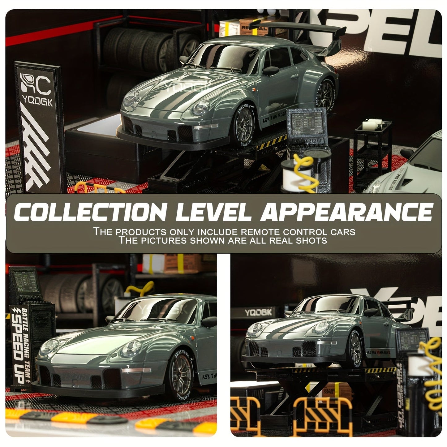 Skanto | Ultimate 1:24 RC Drift Car with LED Wheels – Rechargeable 4WD Racing Toy