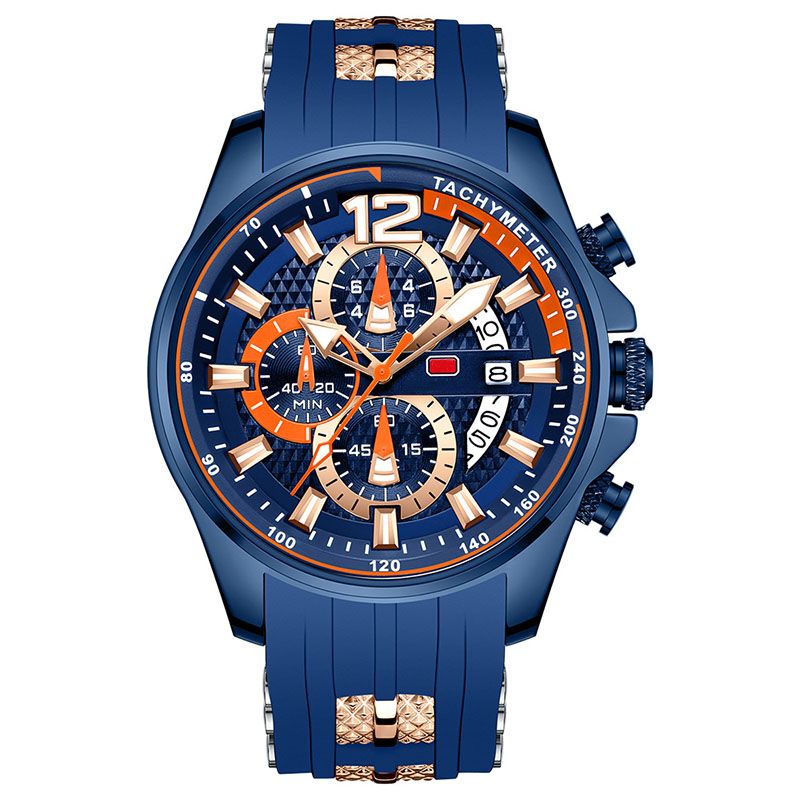BowLift | Waterproof motorsport watch for men with luminous