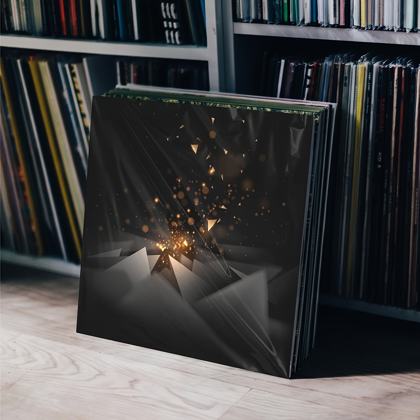 Skanto | Premium Clear Vinyl Protector - 12.75" LP & Gatefold Sleeves, Durable 3mil Thickness - Ideal for Gift Wrapping