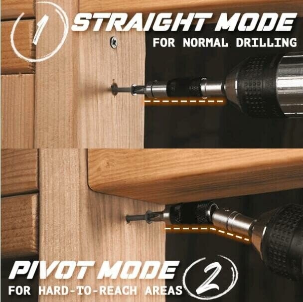 Skanto | Magnetic Swivel Bit Holder