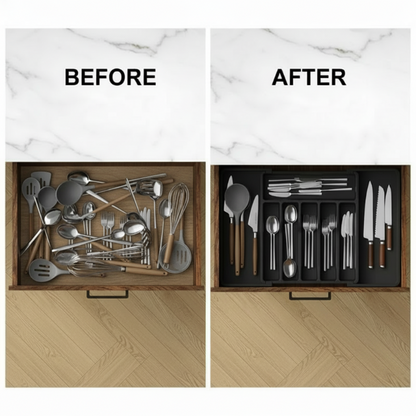 FlexiTidy — Peace and order in every drawer, so that every morning routine starts relaxed | Bowlift