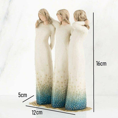 Frendorf | Sister figure made of resin