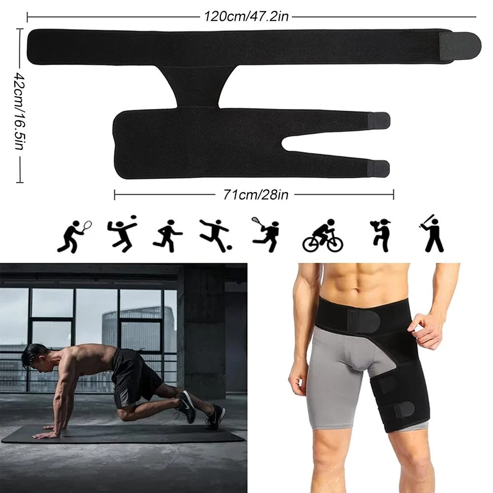 Skanto | HipFlex Pro – Adjustable Orthopedic Hip Brace for Pain Relief and Support