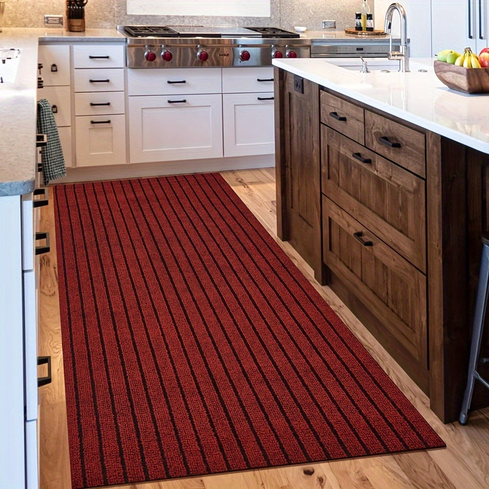 Non-slip Runner - Washable Rug with Rubber Backing for Indoor and Outdoor | Perfect for Hallway and Balcony | Skanto