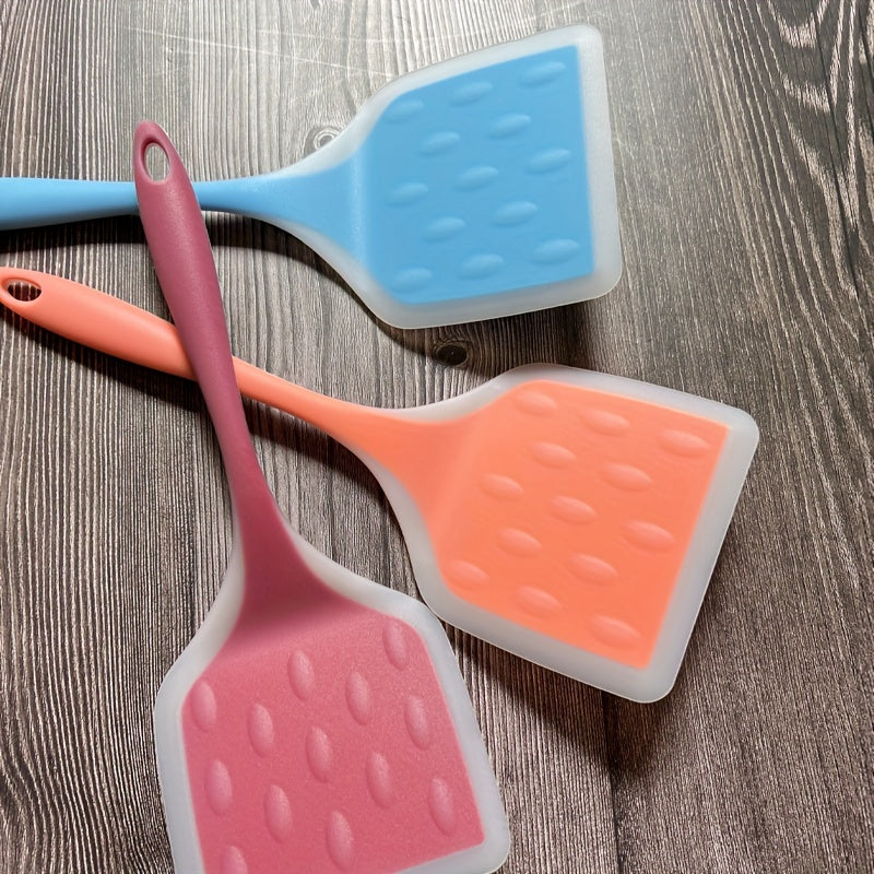 Skanto Skanto | Extra Large Silicone Spatula Set – Non-stick, Heat-Resistant & Ergonomic for Easy Food Release, Perfect for Cooking & Baking