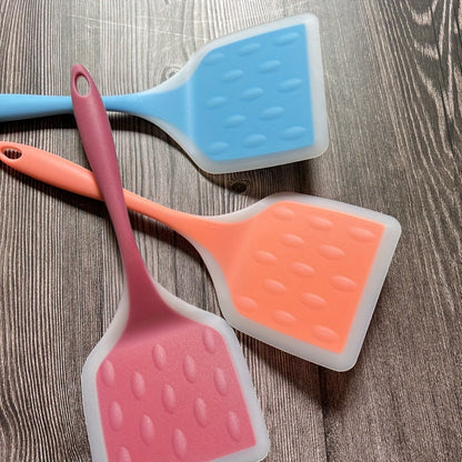 Skanto Skanto | Extra Large Silicone Spatula Set – Non-stick, Heat-Resistant & Ergonomic for Easy Food Release, Perfect for Cooking & Baking