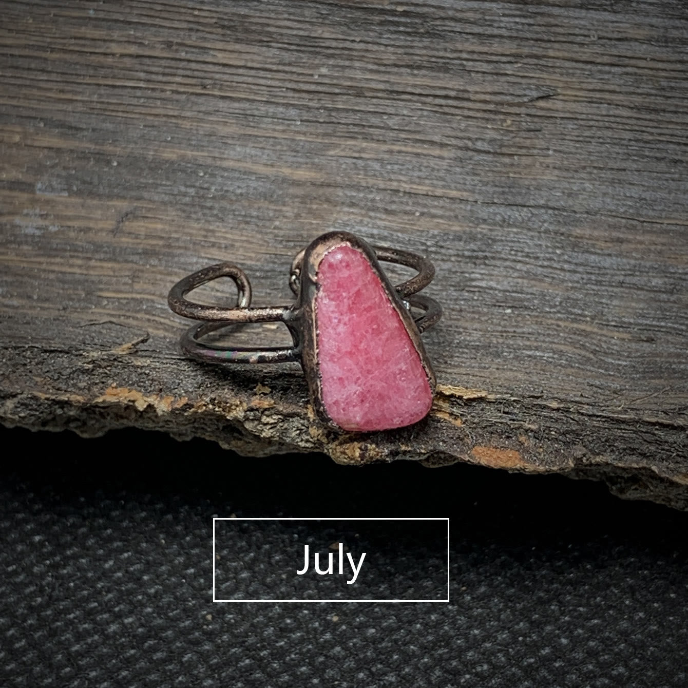 Skanto | Natural Raw Birthstone Ring - Selina