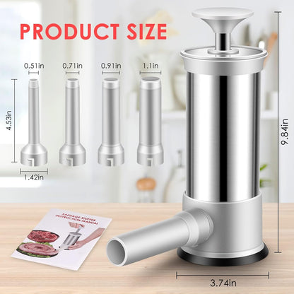 Skanto | Sausage Fillers with 4 Different Sized Filling Pipes