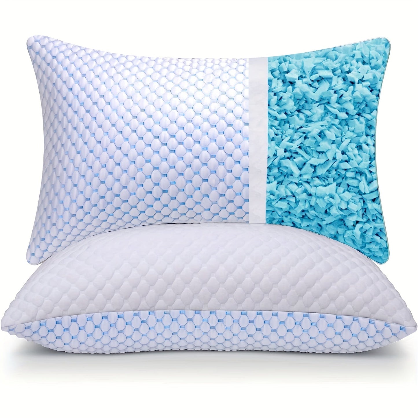 FraisCoussin - Cooling Pillow with Washable Bamboo Cover