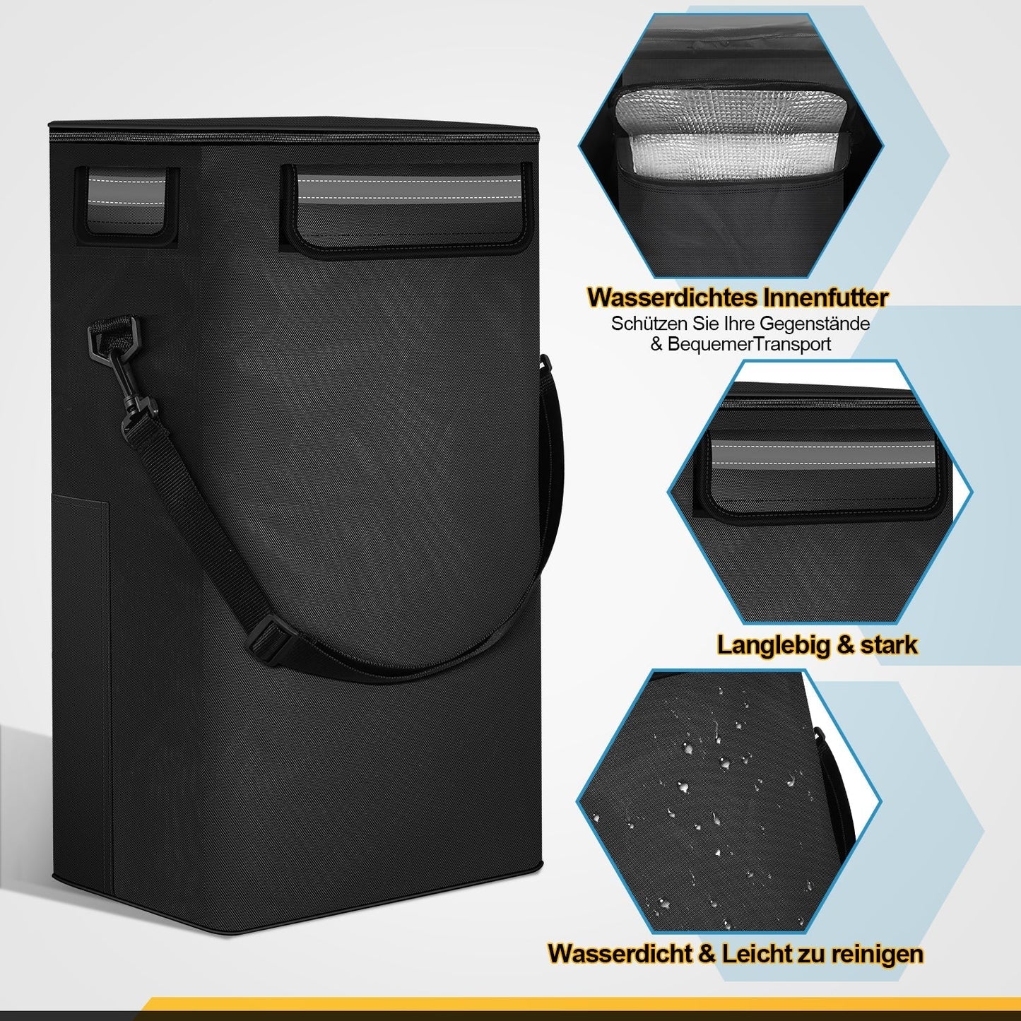 Shopping trolley shopping roller foldable 40L | Kalsten