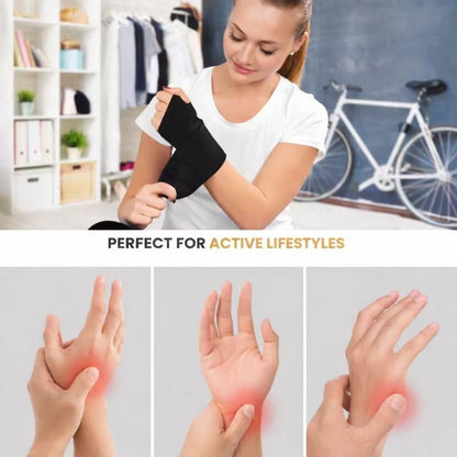Heated Vibration Wrist Massager Bowlift