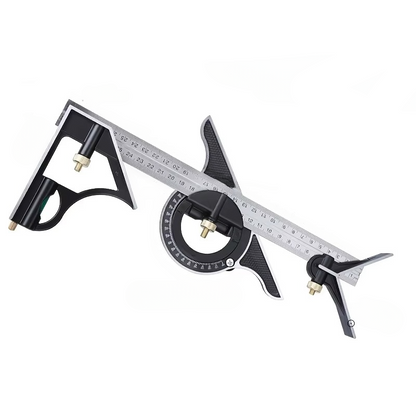 Skanto | 12-inch Adjustable Stainless Steel Precision Angle Measuring Tool