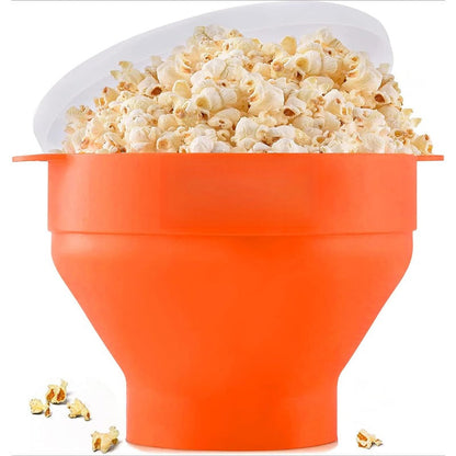 BowLift | Collapsible Silicone Microwave Popcorn Popper