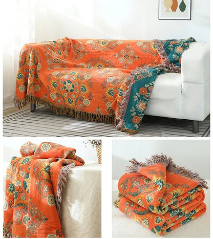 Skanto | Cotton Queen Duvet Cover Sofa Rug