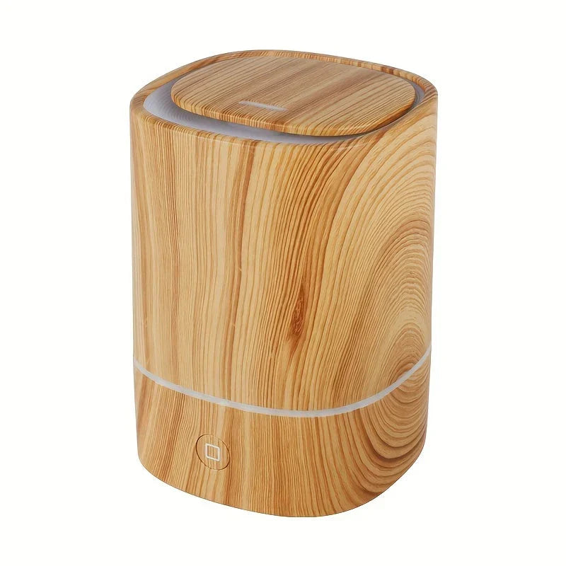 Skanto | Ultrasonic Humidifier with Wood Look – Quiet Aroma Diffuser with LED & Auto Shut-off