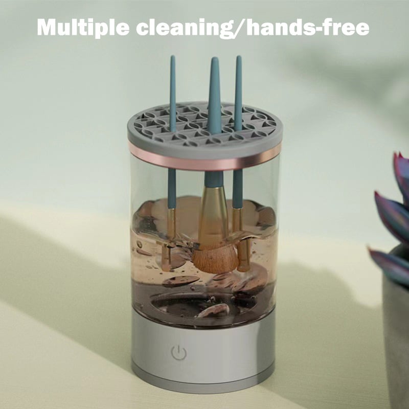 BowLift | Makeup Brush Cleaner Machine | BrushPure Automatic Cleaning & Drying | Compact 16×9cm