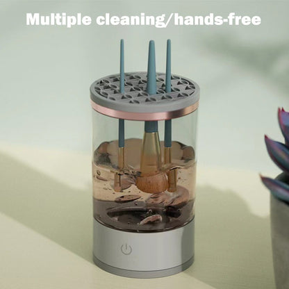 BowLift | Makeup Brush Cleaner Machine | BrushPure Automatic Cleaning & Drying | Compact 16×9cm