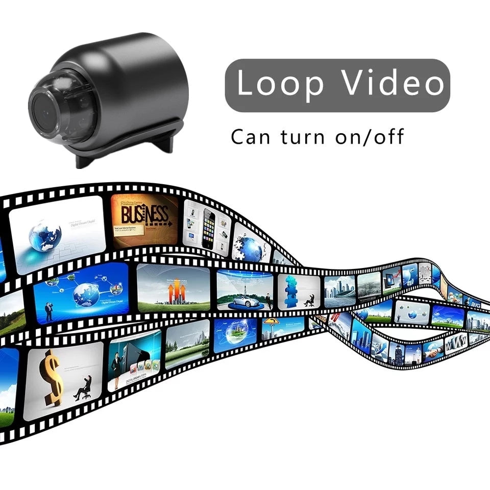 Skanto | Mini Wireless Spy Camera - Hidden CCTV, WiFi, Outdoor Security, Motion Detection