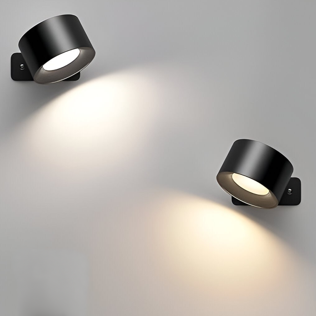 Skanto | Spotlight Thread Lamp - 360° Rotation, Dimmable, Rechargeable Wall Lamp
