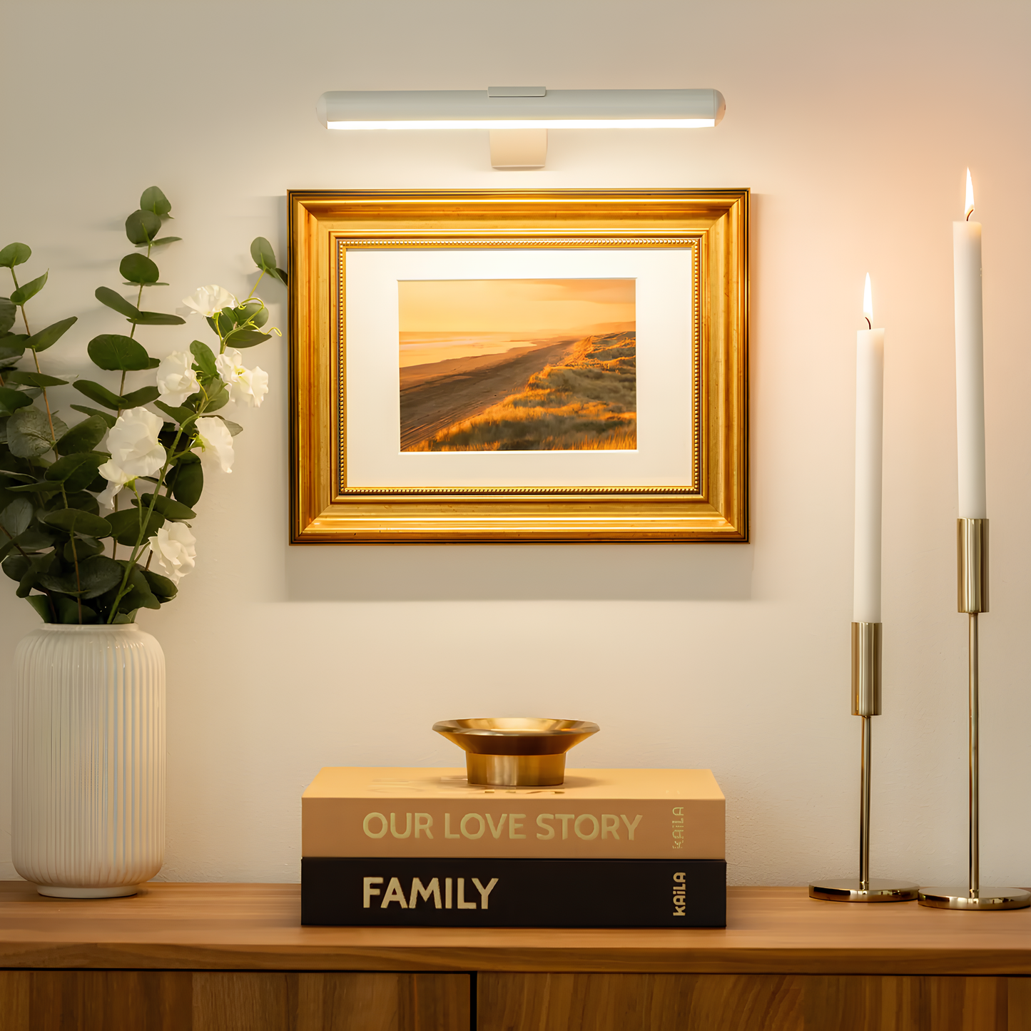 Skanto | Wall Lamp with Charging Function Elegant Picture Light