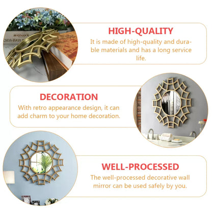 Skanto | Luxurious Irregular Mirror Wall Decor for Modern Interiors