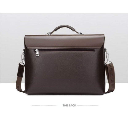 Karnz | New Men's Business Leather Briefcase