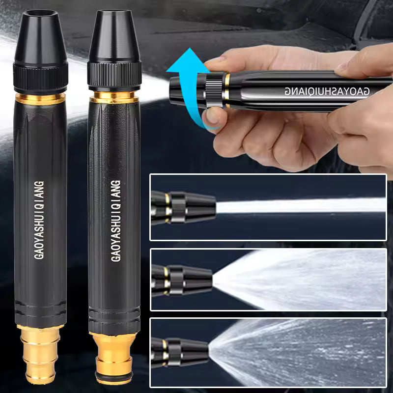 Garden Hose Power Nozzle — End dirt and shine in seconds like a pro! | Bowlift