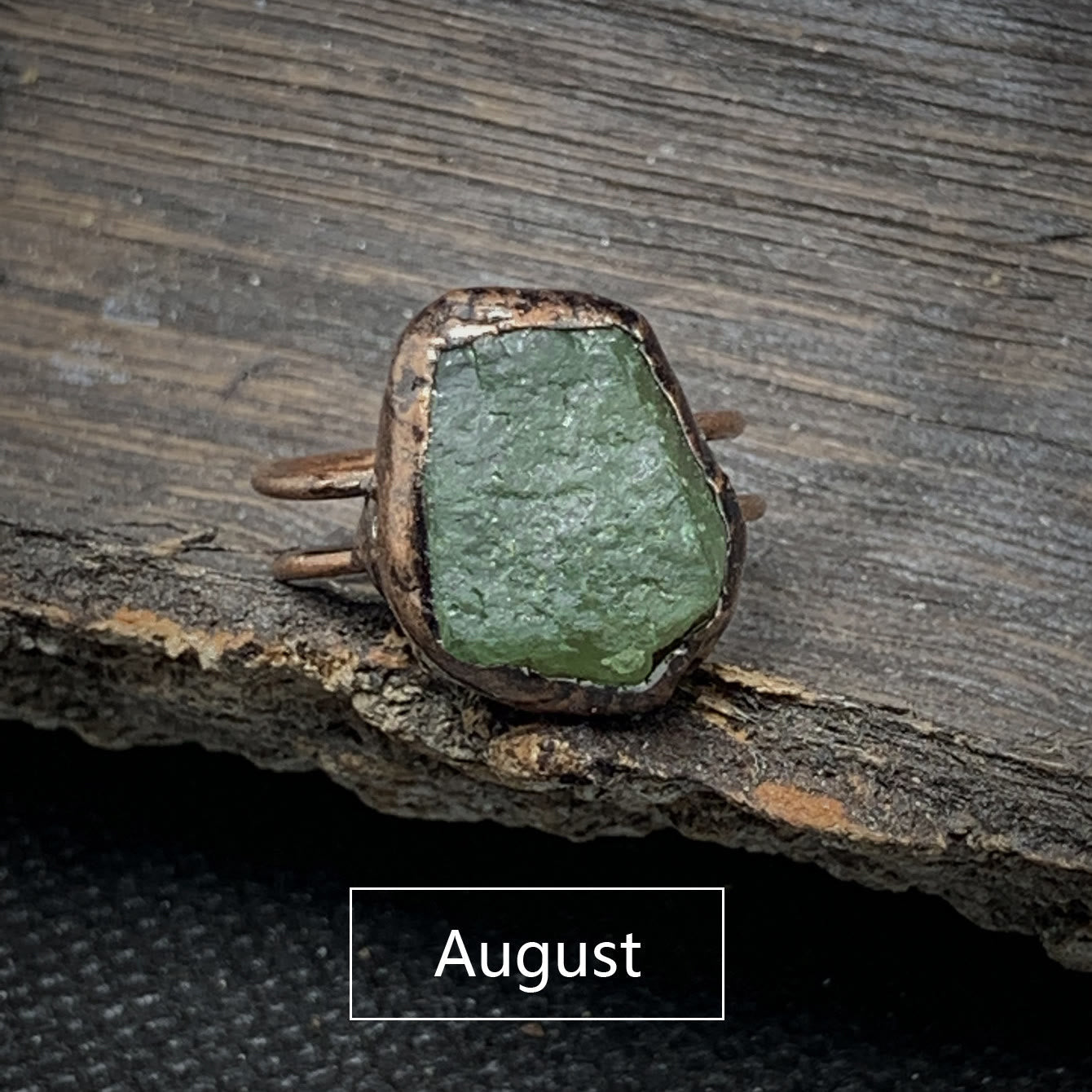 Skanto | Natural Raw Birthstone Ring - Selina