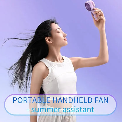USB rechargeable Mini portable fan with 3 speeds | Karnz