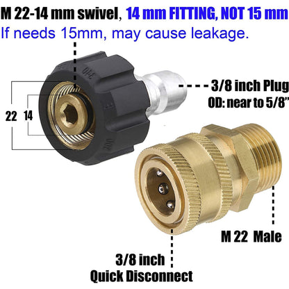 BowLift | Pressure Washer Adapter Set