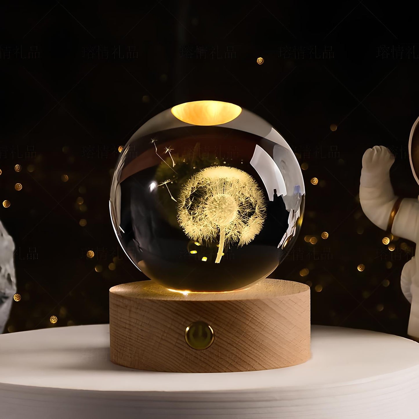 BowLift | SolarSphere – Crystal Solar System with LED Lighting | Educational & Decorative Gift