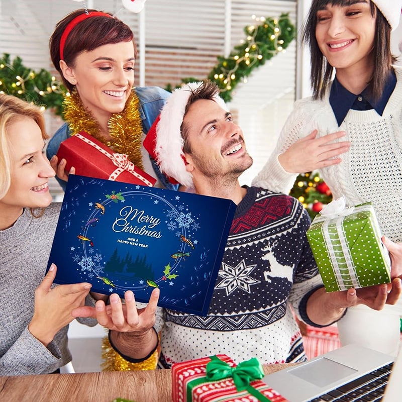 Skanto | 24-Day Christmas Countdown Fishing Tackle Set