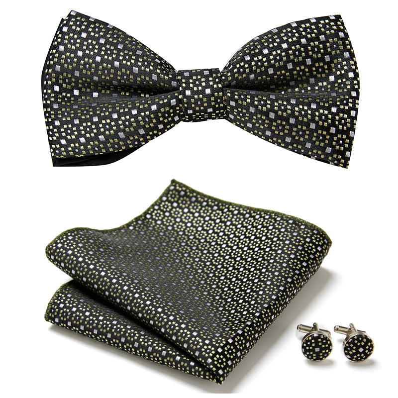 Three-piece Set with Stylish Bows