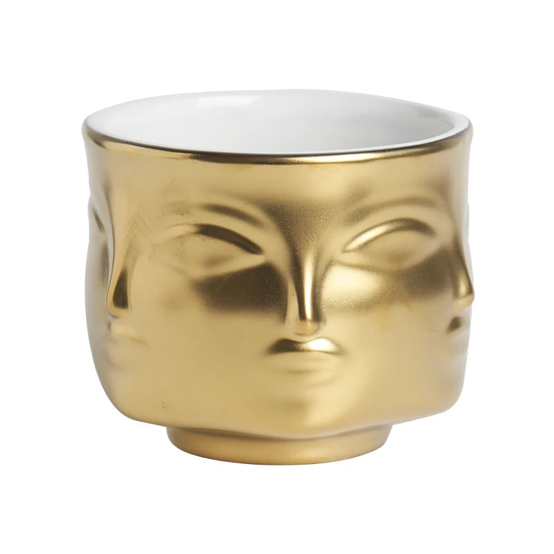Skanto | Stylish Ceramic Flower Pot for Home Decor