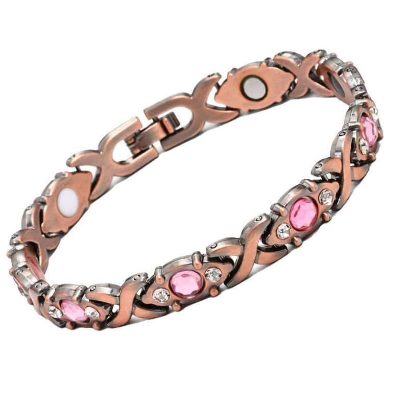Karnz | Rose gold magnetic bracelet