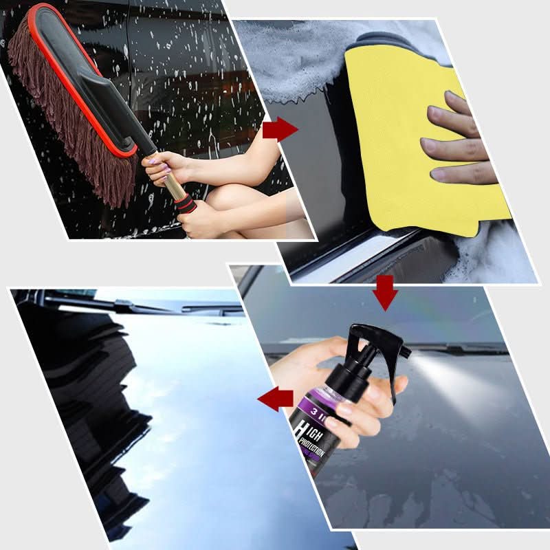 BowLift | Telescopic car dusting brush with soft cotton thread