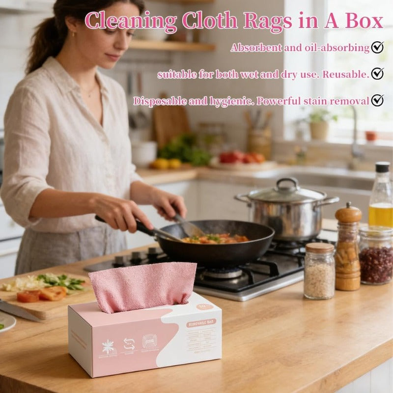 Reusable Pop-Up Microfiber Wipes Bowlift
