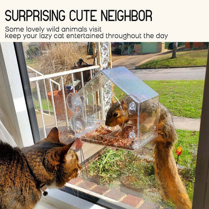 Skanto | Window Bird Feeder for Outdoor Use