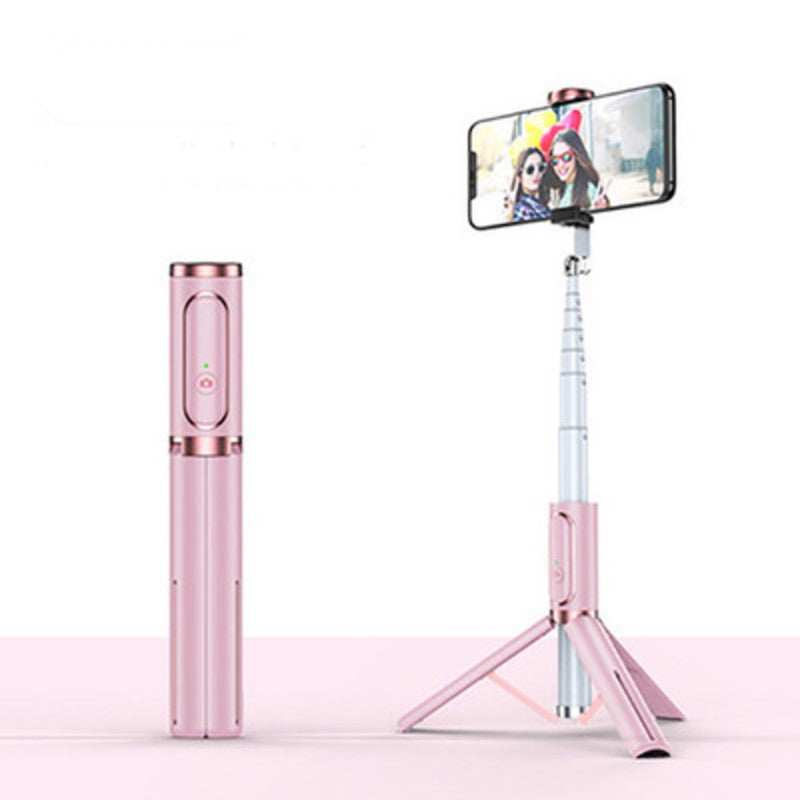 Karnz | Compact extendable Bluetooth Selfie Stick, with stable tripod and 360° rotatable design