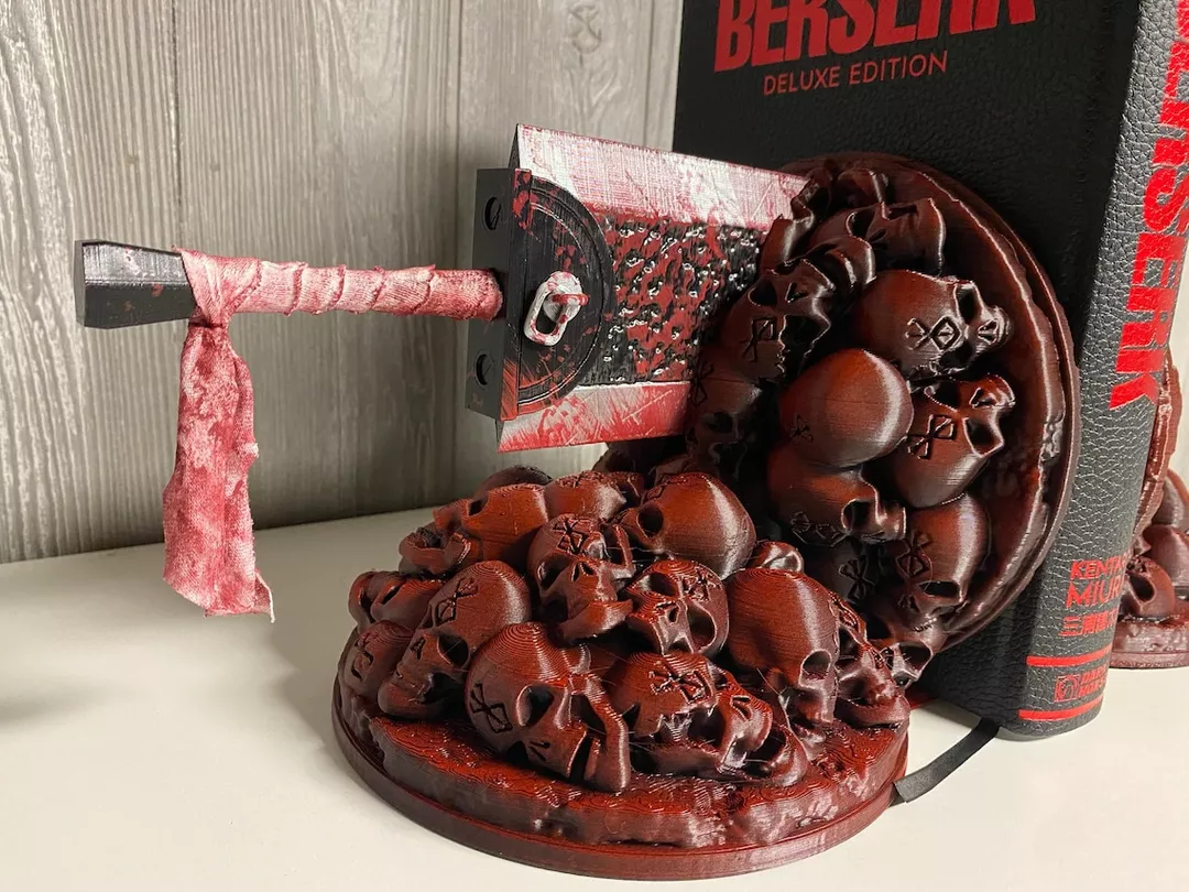 BowLift | Berserk Bookends - Dragonslayer,Gift for she|him