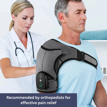 Skanto | Shoulder Massager | Heat Therapy, Adjustable Intensity & Ideal for Muscle Relaxation