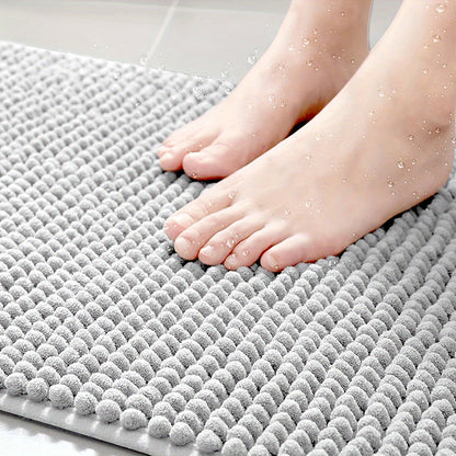 Brehn | Corner Bath Mat Lunava | L-Shape for Shower & Corner | Non-slip & Soft | 40x40x80 cm