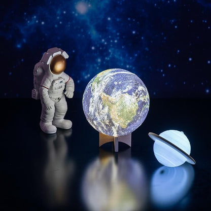 Skanto 3D Earth Lamp | LED Night Light with Color Change | Home & Kids Room Decor