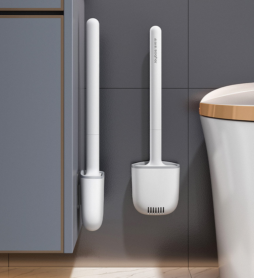 SiliClean – Antibacterial Silicone Wall Toilet Brush Skanto