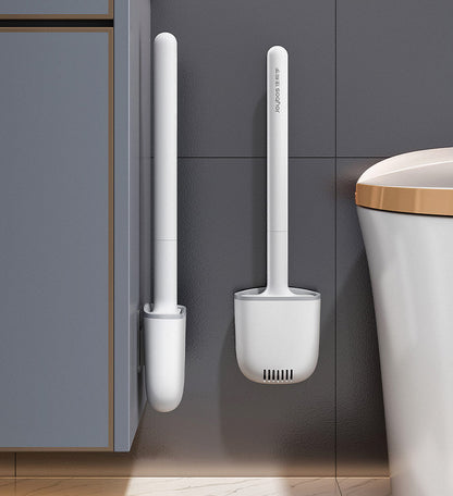 SiliClean – Antibacterial Silicone Wall Toilet Brush Skanto