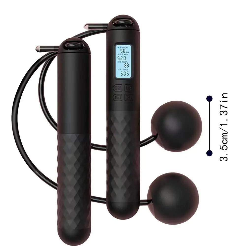 Wireless Jump Rope with Counter – Weighted Handles for Home Cardio Workouts | Karnz