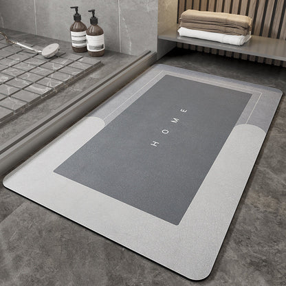 Bathroom sliding door doormat. | Karnz